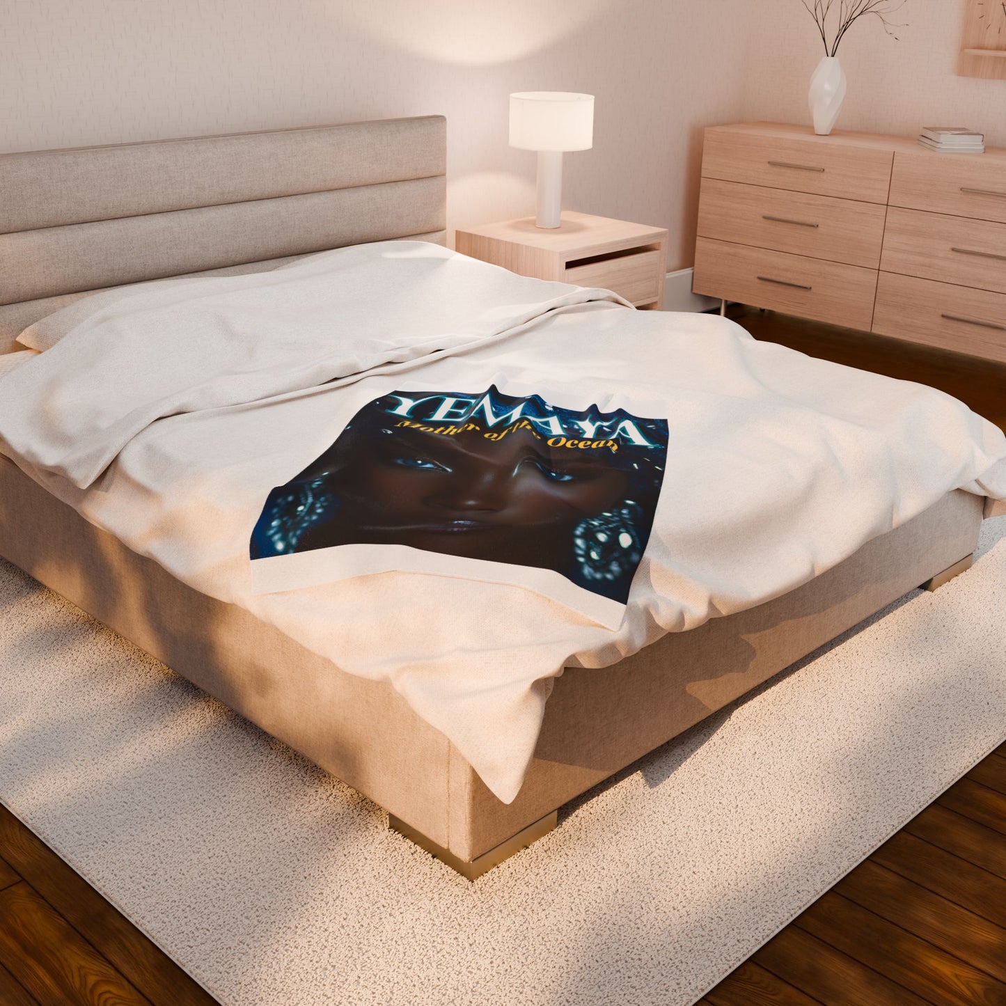 Yemaya Velveteen Plush Blanket