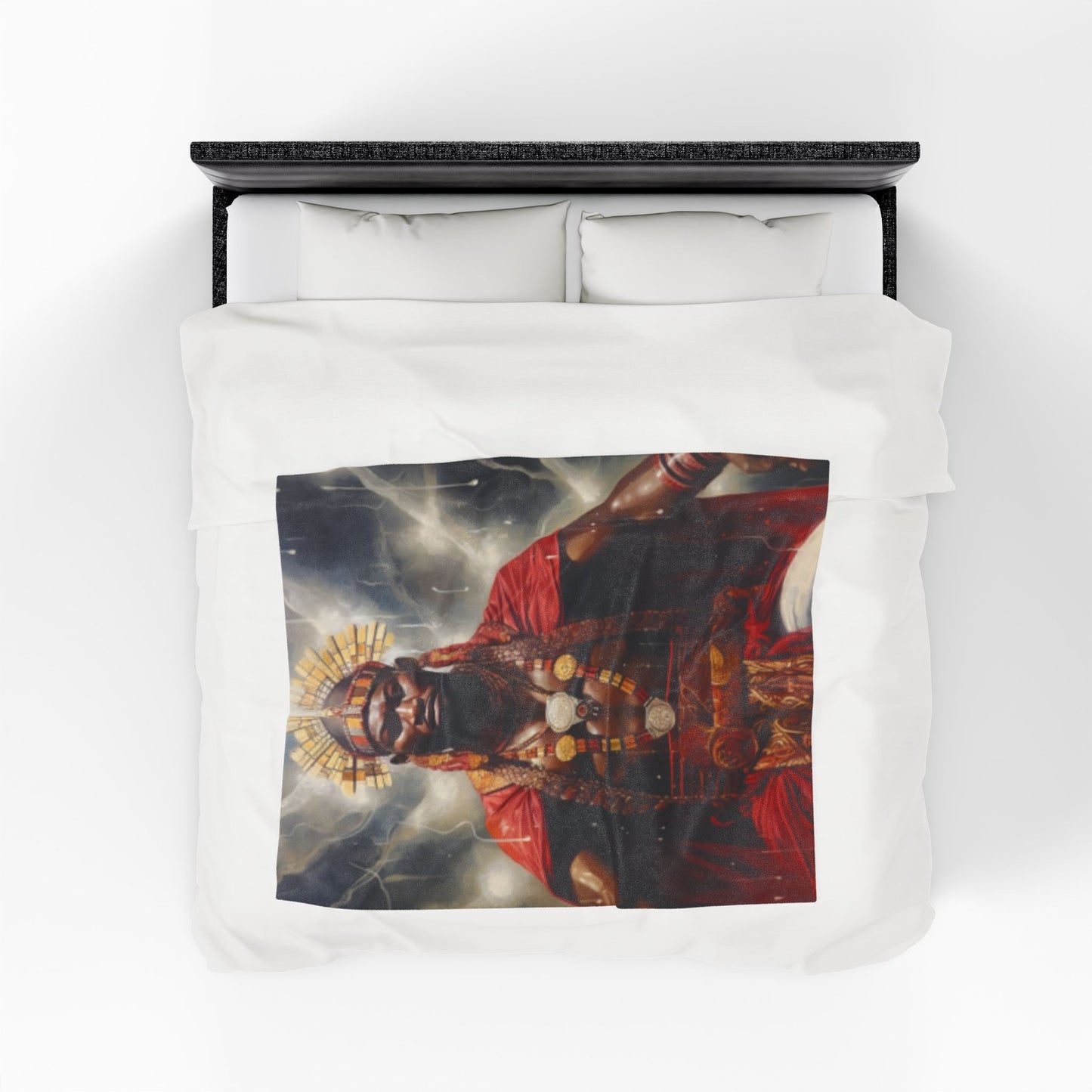 Shango Velveteen Plush Blanket — Ultra-Soft Cozy Throw Blanket