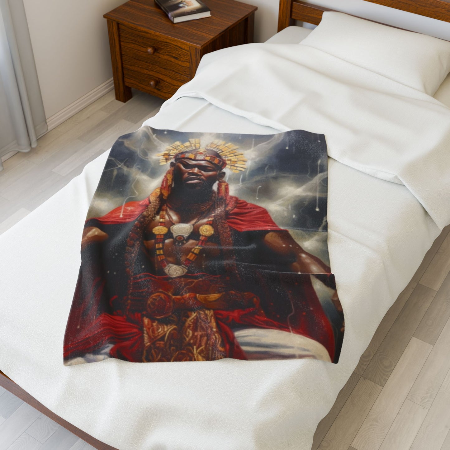 Shango Velveteen Plush Blanket — Ultra-Soft Cozy Throw Blanket