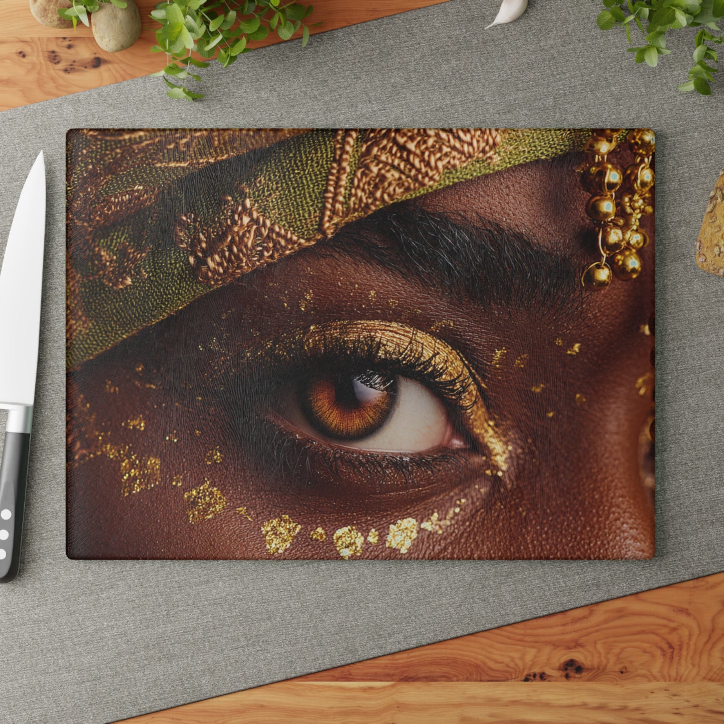 Glass Cutting Board — Durable Tempered Kitchen Board