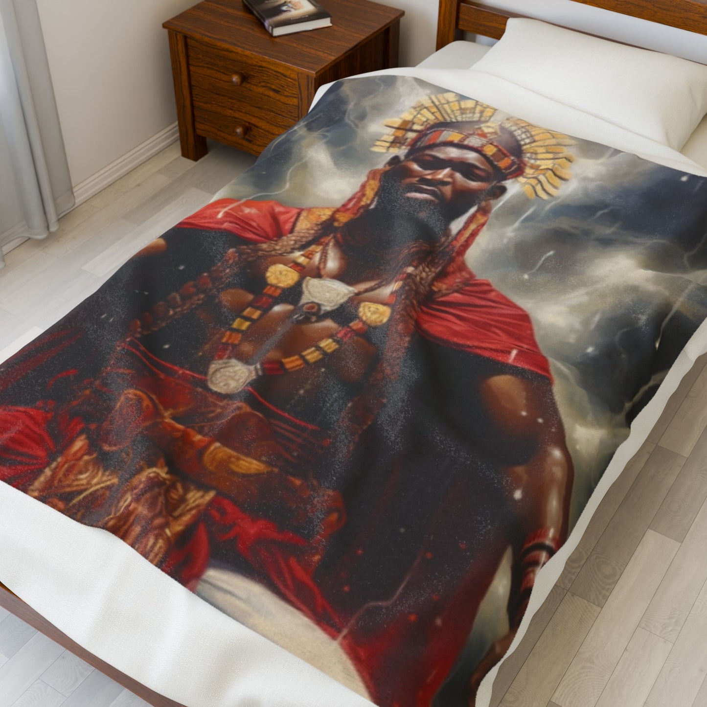 Shango Velveteen Plush Blanket — Ultra-Soft Cozy Throw Blanket