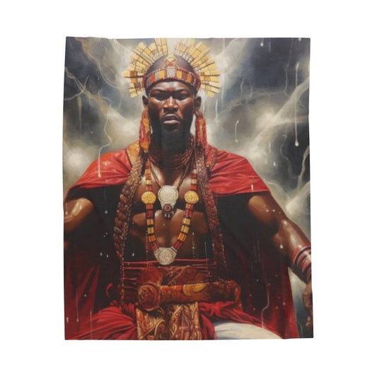 Shango Velveteen Plush Blanket — Ultra-Soft Cozy Throw Blanket