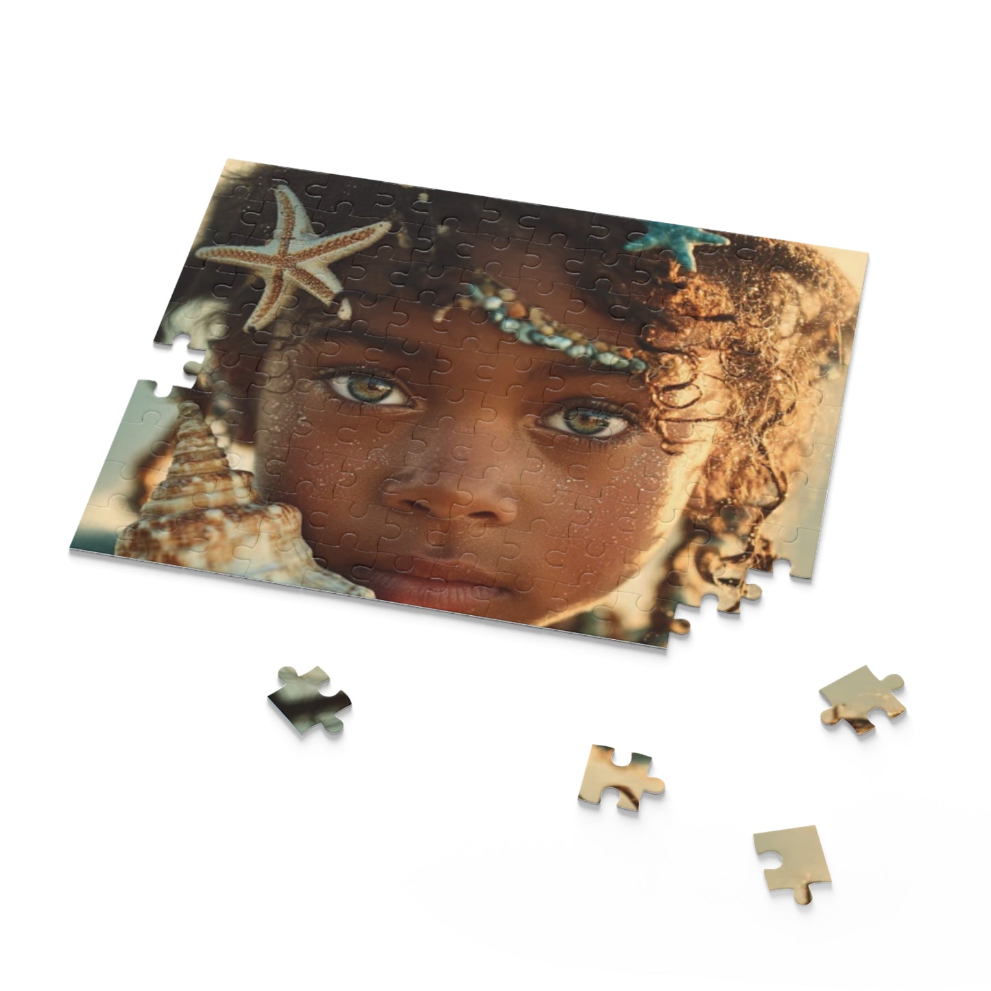 Yemaya Ocean Girl Puzzle — 120/252/500-Piece Jigsaw