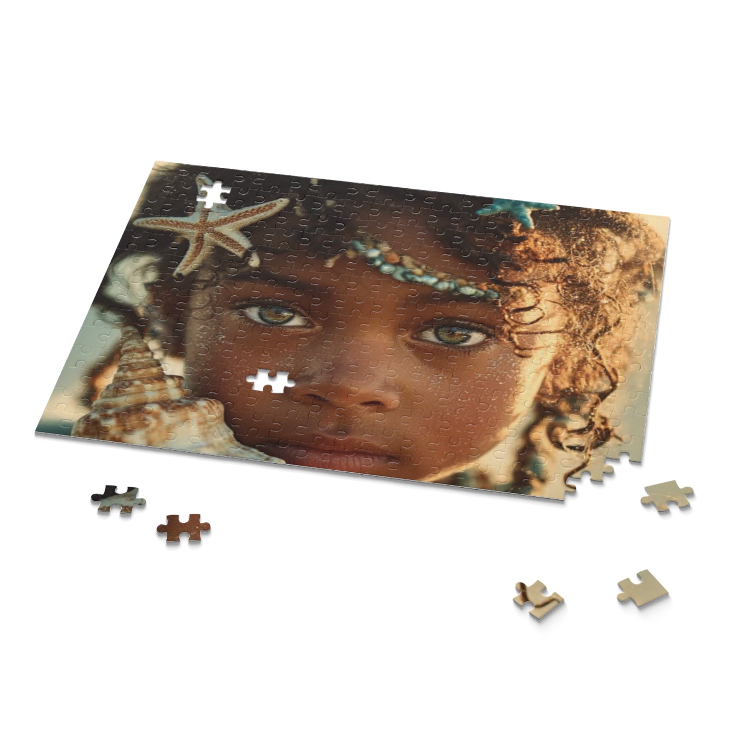 Yemaya Ocean Girl Puzzle — 120/252/500-Piece Jigsaw