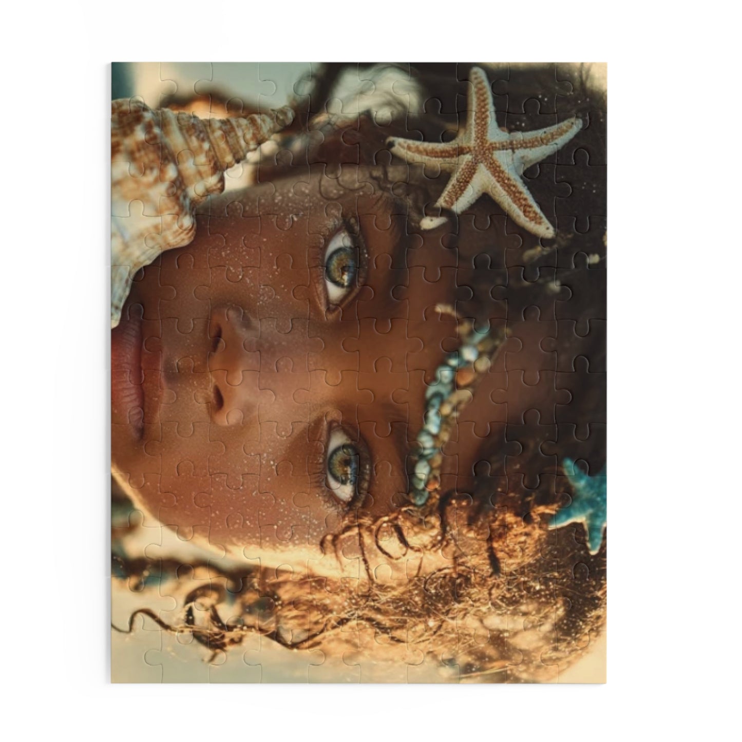 Yemaya Ocean Girl Puzzle — 120/252/500-Piece Jigsaw