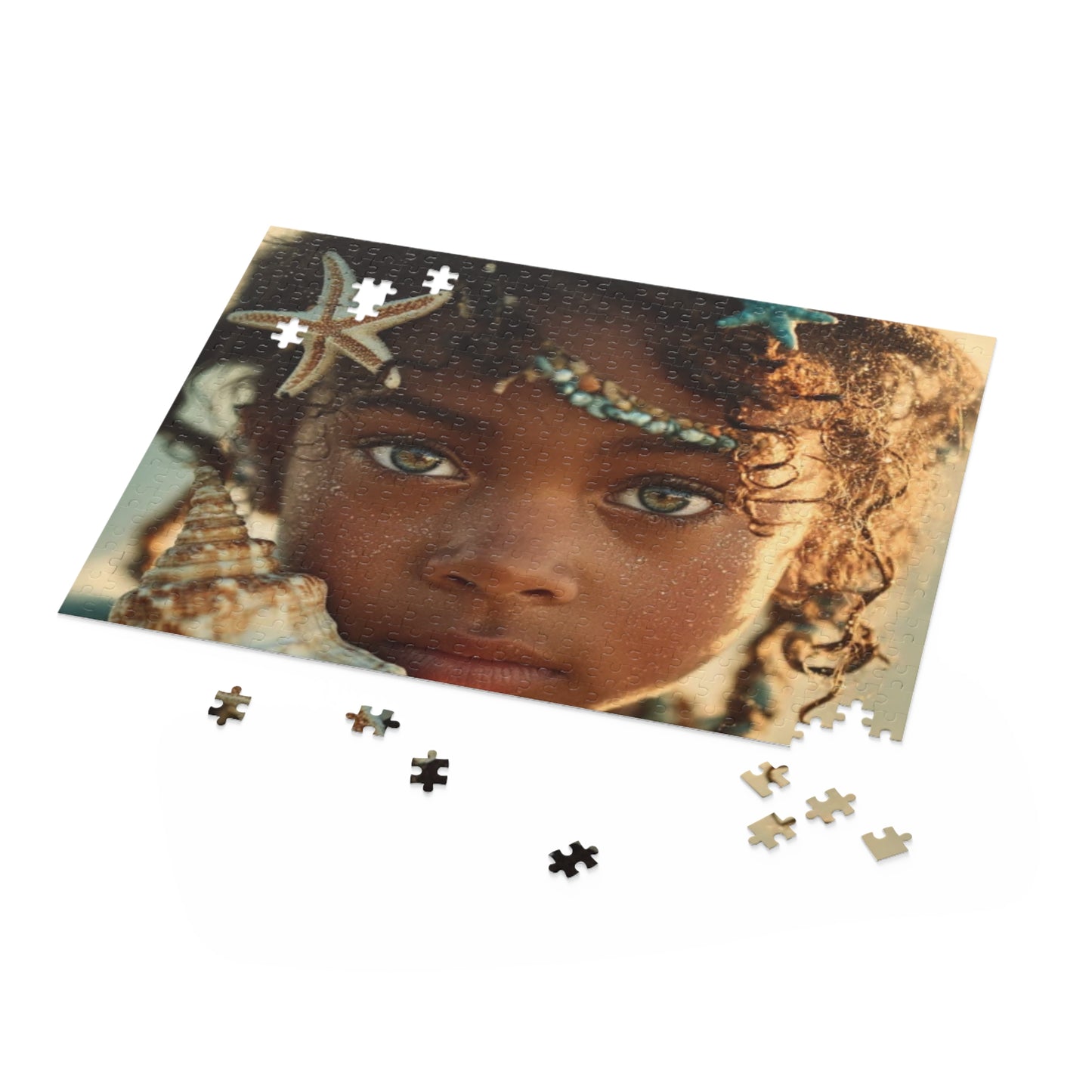 Yemaya Ocean Girl Puzzle — 120/252/500-Piece Jigsaw