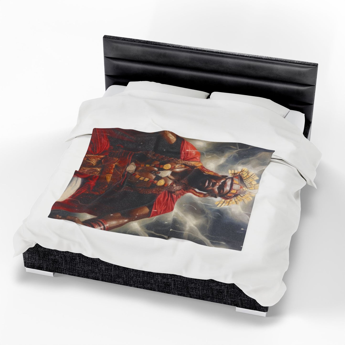 Shango Velveteen Plush Blanket — Ultra-Soft Cozy Throw Blanket