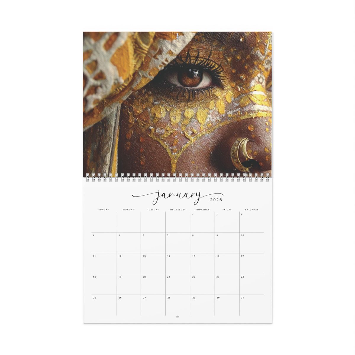 Oshun Orisha 2026 Calendar