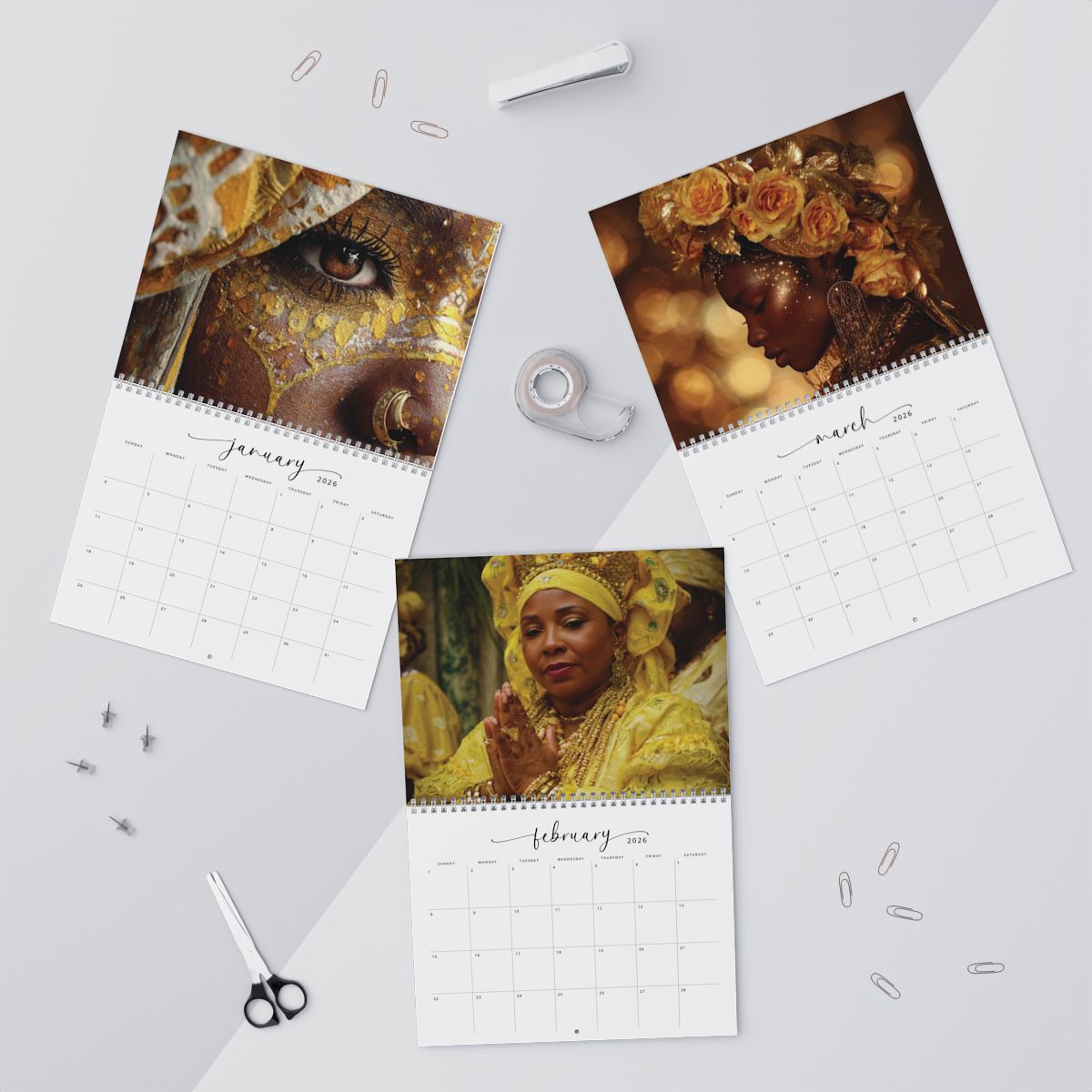Oshun Orisha 2026 Calendar